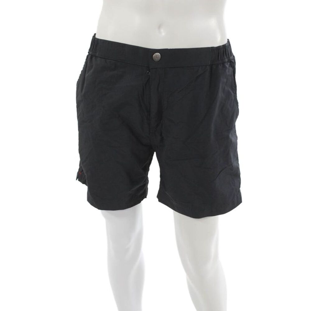 Venroy Mens Zipper Fly Lightweight Swim Trunks Gray White Size 2XL